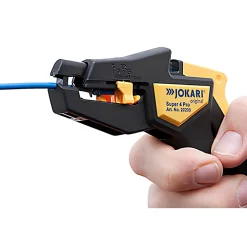 20200 - Pince à Dénuder Automatique Super 4 Pro - Fil 0,2 à 6mm² - Butée Réglable 6 à 15mm + Coupe Fil-Jokari Clearance