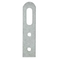 4 attaches-éléments Acier zingué l. 20 x H. 90 mm-Diall Sale