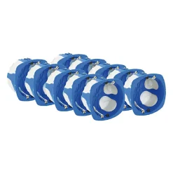 10 boites d'encastrement étanche à l'air ø67 mm- New