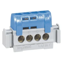 4 Bornier de neutre pour câble de 1,5 à 16 mm²^Legrand Outlet