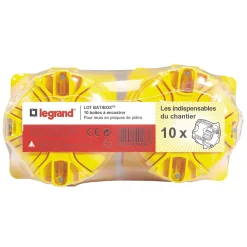 10 boîtes d'encastrement 1 poste-Legrand Online