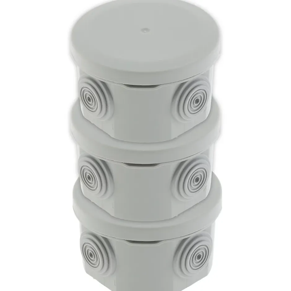 3 boîtes IP55 No Airbox diamètre 70x42mm^Protec Hot