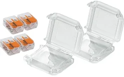 2 boîtiers de connexion 2E IPX8 Zenitech^Wago