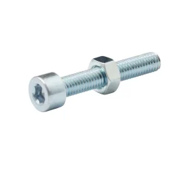 20 boulons tête cylindrique acier zingué 5 x 30 mm-Diall Online