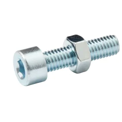 20 boulons tête cylindrique acier zingué 5 x 20 mm-Diall Sale