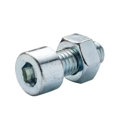 20 boulons tête cylindrique acier zingué 8 x 20 mm^Diall Hot