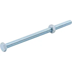 10 boulons tête héxagonale zingué 6 x 100 mm^Diall Online