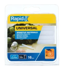 16 Bâtons de colle transparente universelle ovale-Rapid Outlet