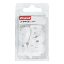 4 cache-prises de courant avec terre^Legrand Outlet