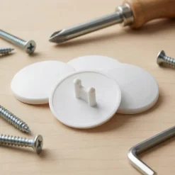 4 caches excentriques Plastique ø30 mm^Diall New