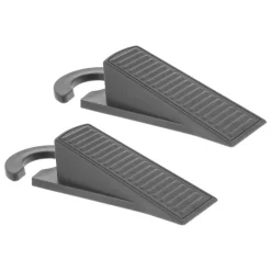 2 cales-porte plastique - Noir--5Five Clearance