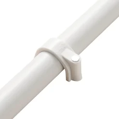 50 cavaliers ronds en nylon ø 16 à 20 mm gris-Diall New