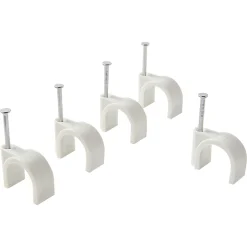 15 cavaliers ronds en nylon ø 16 à 20 mm gris-Diall Discount