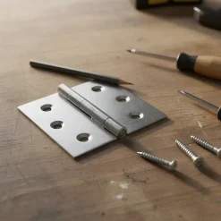 2 charnières acier zingué Diall 80 x 80 mm-QCL Online