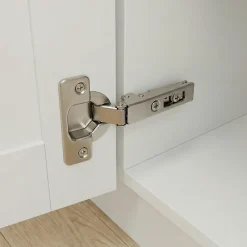 2 charnières invisibles avec amortisseurs acier nickelé Ø35 mm^Diall Outlet