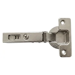 2 charnières invisibles avec amortisseurs acier nickelé Ø35 mm^Diall Outlet