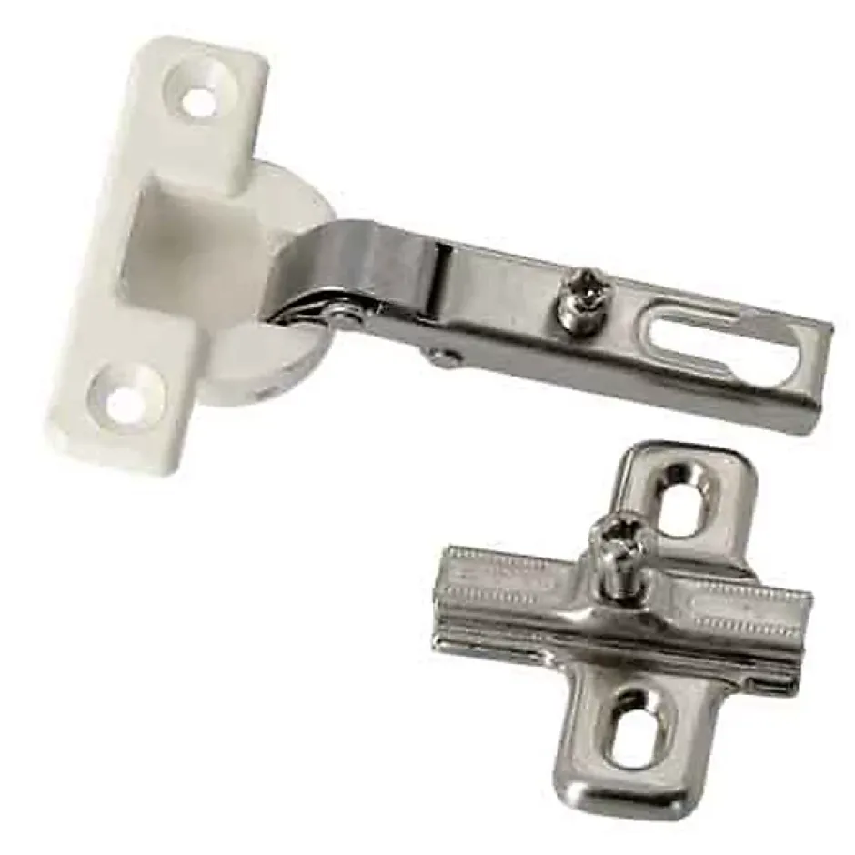 2 charnières invisibles eco acier nickelé Ø35 mm 110 °-Diall