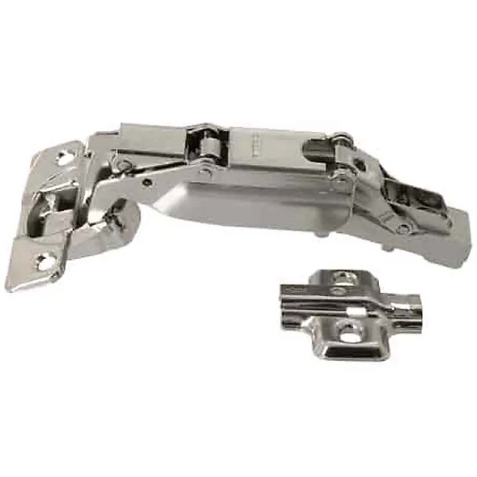 2 charnières invisibles grand angle métal nickelé Ø35 mm 165°^Diall Hot