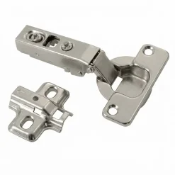 2 charnières invisibles réglables acier nickelé Ø35 mm 110°^Diall Sale
