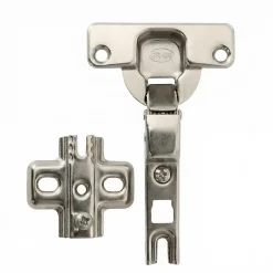 2 charnières invisibles slide acier nickelé Ø35 mm 110°^Diall Discount