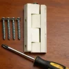 2 charnières universelles nylon blanc Diall 40 mm^QCL Hot