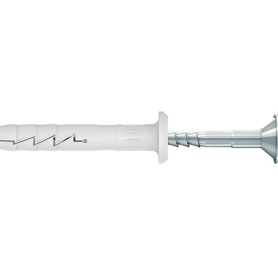 100 chevilles à frapper nylon MSH PZ Ø6x60mm^Diall Discount