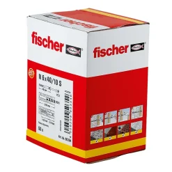 50 chevilles à frapper Ø6x40mm-Fischer Hot