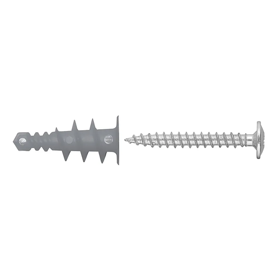 6 chevilles autoforeuses nylon PZ L37^Diall Online
