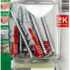 18 chevilles Duopower 3 diam 6-8-10mm avec vis^Fischer Outlet