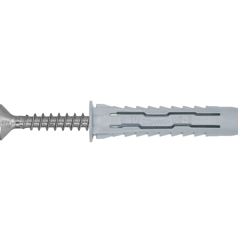 50 chevilles universelles nylon CL PZ Ø5x25mm^Diall Sale