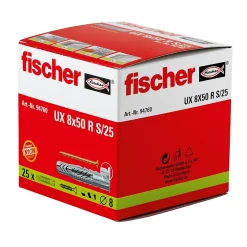 25 chevilles universelles Ø8x50mm^Fischer Outlet