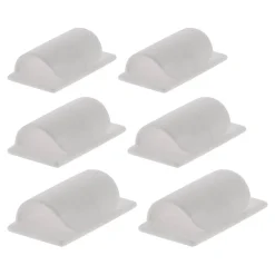 6 clips auto-collants câbles-Zenitech Discount