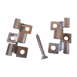 100 clips et vis inox pour lame de terrasse composite alvéolaire Greendeck R^Green Outside Online