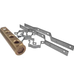 2 collecteurs barreau 4 sorties femelles + fixations-Monmobilierdesign