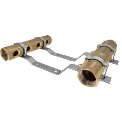 2 collecteurs barreau 4 sorties femelles + fixations-Monmobilierdesign