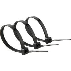 25 colliers de serrage en nylon 6 x 175 mm noir^Diall Clearance