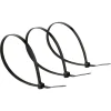 100 colliers de serrage en nylon 4,8 x 250 mm noir-Diall
