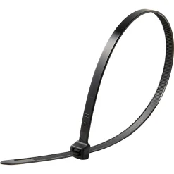 50 colliers de serrage en nylon 7,5 x 400 mm Noir^Diall New