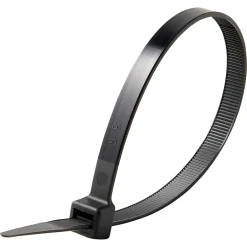 25 colliers de serrage en nylon 9x 300mm noir-Diall Sale