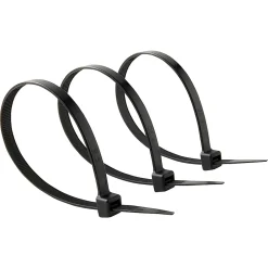 25 colliers de serrage en nylon 9x 300mm noir-Diall Sale