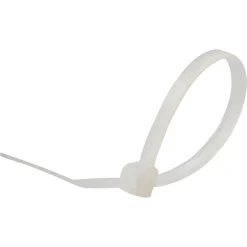 100 colliers de serrage en nylon 2,5 x 100 mm transparent^Diall Clearance