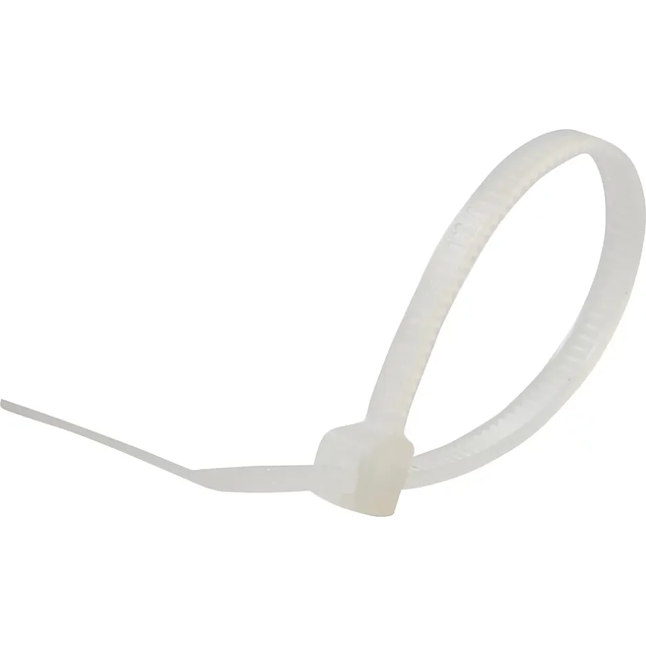 100 colliers de serrage en nylon 2,5 x 100 mm transparent^Diall Clearance