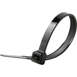 100 colliers de serrage en nylon 6 x 175 mm noir-Diall Hot