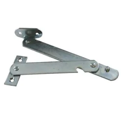 2 compas pied Acier zingué L. 200 mm x l. 20 x EP. 2-Diall Hot