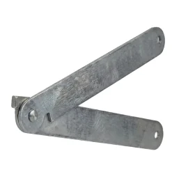 2 Compas tréteaux L. 275 mm x l.20 mm x EP. 2 mm-Diall Clearance