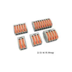 50 connecteur 2 entrées pour fil souple ou rigide-Wago Best