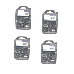 4 Coques de 10 Ecrous HU M16 mm - DIN 934 - Inox A2 --D-Work Hot