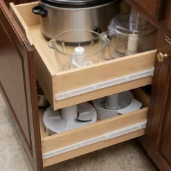 2 coulisses Plastique L. 268 mm x H. 15 mm x EP. 11mm- Hot