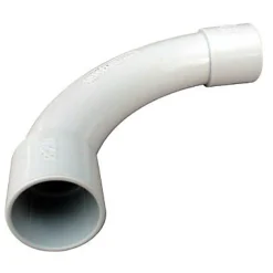 2 courbes pour raccordement gris ø16 mm-Diall Discount