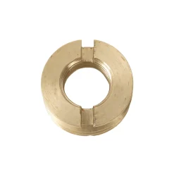 4 écrous cuvettes Laiton L, 12 mm x l. 12 mm^Diall Best